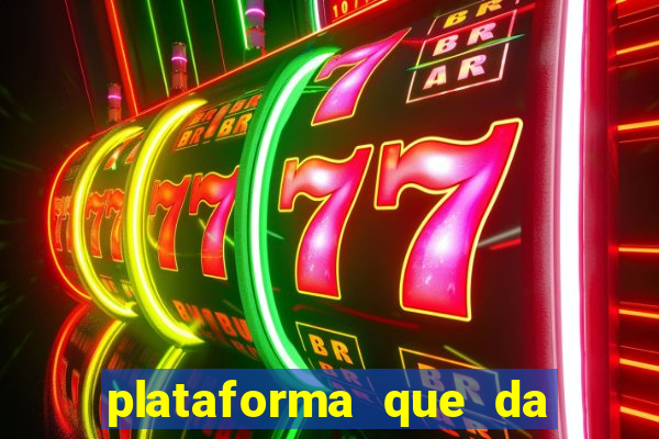 plataforma que da 30 reais para jogar